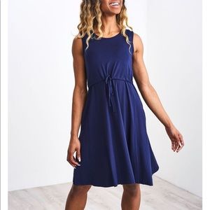 Latched Mama Drawstring Tank 2.0 (Large - Navy)